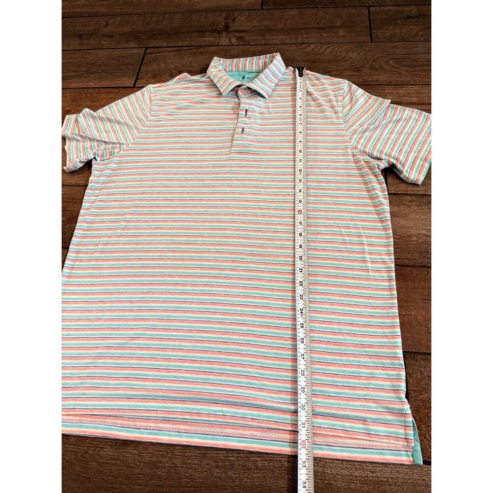 Johnnie O Polo Size XL Lot Of 3 Golf Shirts Solid Striped Blue White Pink LNC - Picture 10 of 13